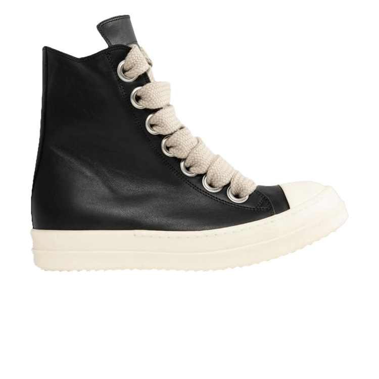 

Кроссовки Rick Owens Rick Owens Concordians Jumbo Laced High 'Black Milk', черный