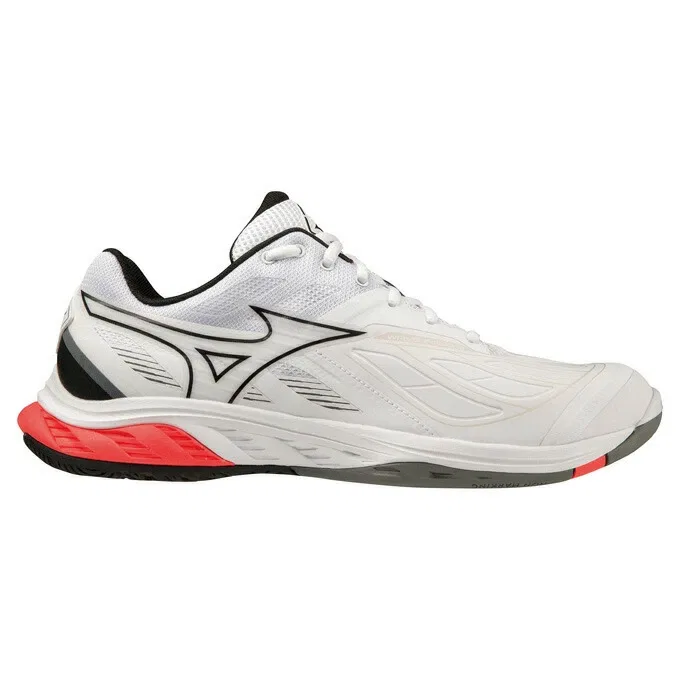 Кроссовки для бадминтона «Wave Fang 2» от Mizuno, White X Black (21) — фото 3