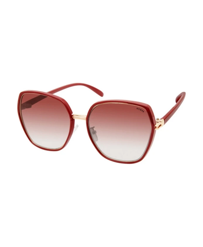 

Солнцезащитные очки из смолы для женщин Guess, красный