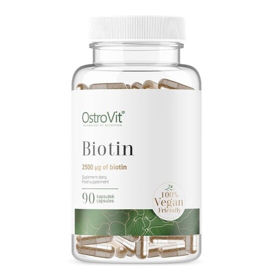 

OstroVit, Биотин веже 90 капсул Биотин здоровые волосы
