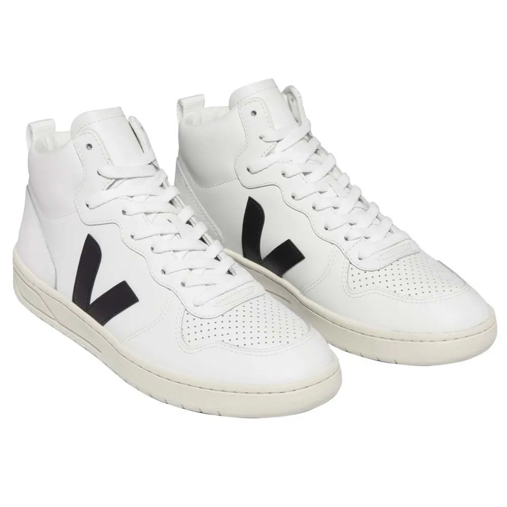 

Кроссовки Veja V-15 Leather trainers, белый