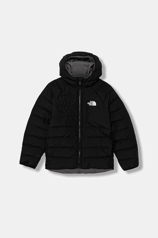 

Детская двусторонняя куртка B Reversible Perrito с капюшоном The North Face, черный