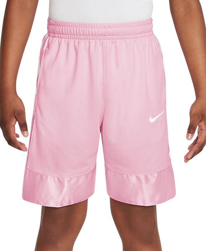 

Баскетбольные шорты Big Boys Elite Dri-FIT Nike, розовый