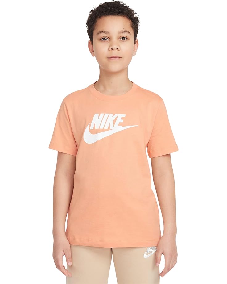 

Футболка Nike Kids Sportswear Icon Futura Tee, цвет Apricot Agate