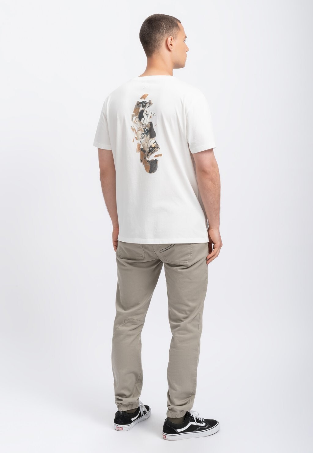 

Футболка с принтом Escape Flip KAFT, цвет off white