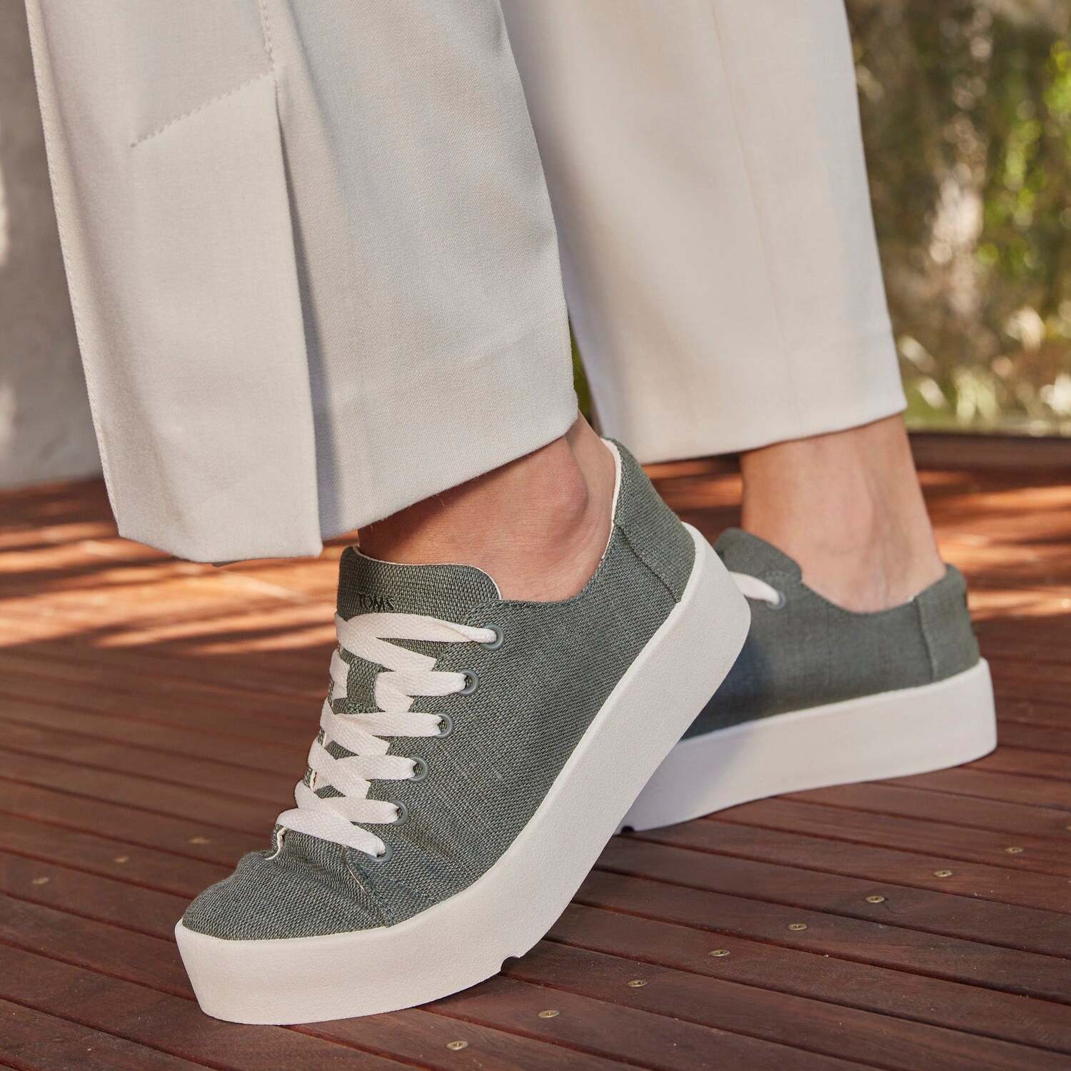 Женские кроссовки Verona Green TOMS Shoes — фото 3