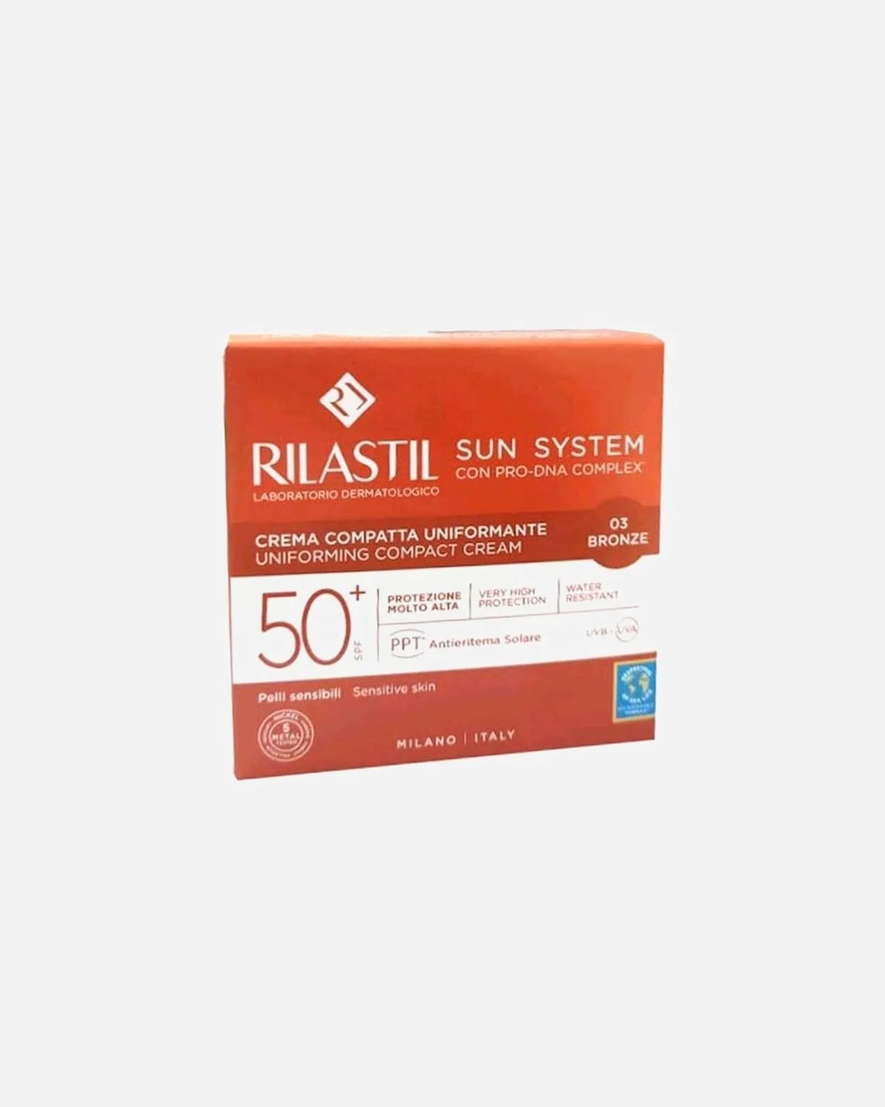 Foundation sun system spf50+ grundierung Rilastil, 1 stück, 1 шт