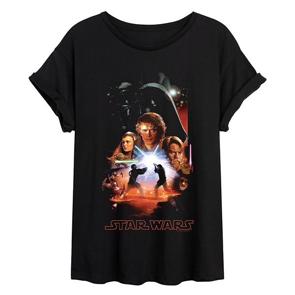 

Футболка Juniors' Revenge of the Sith oversized Star Wars