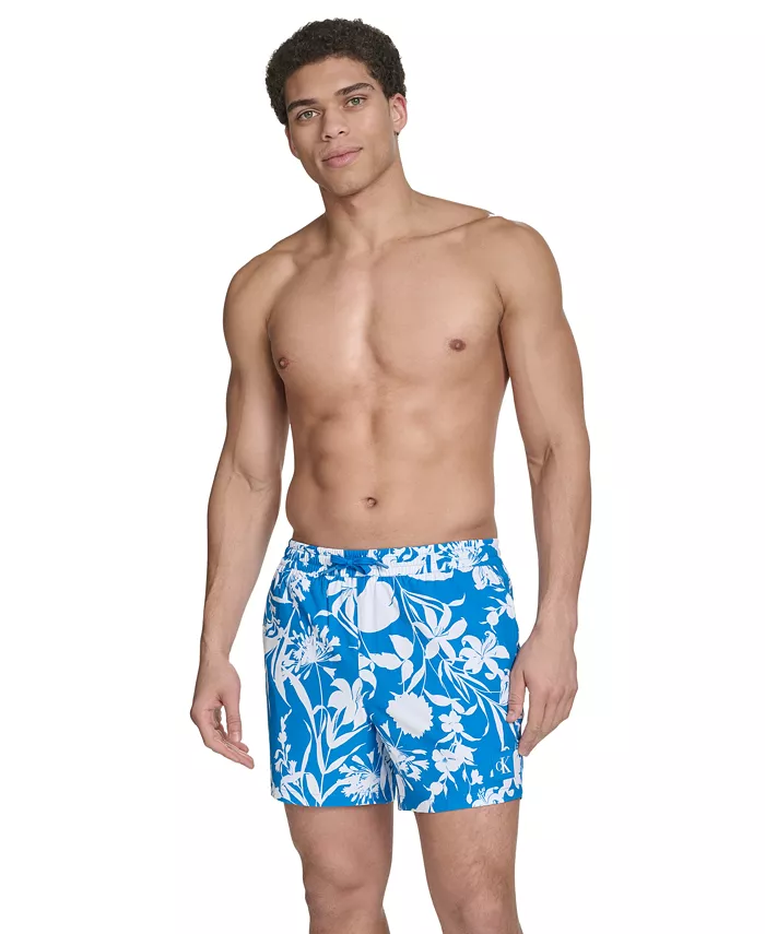 

Мужские эластичные плавки Modern Euro 5" Calvin Klein, синий