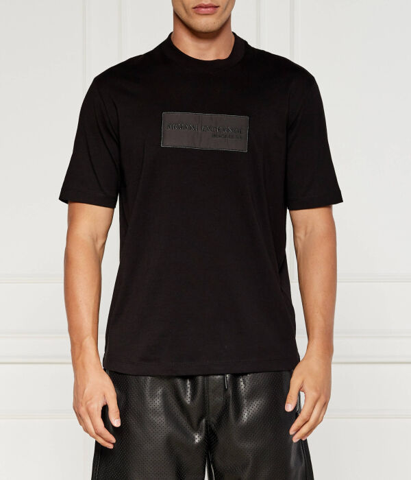 

Футболки Regular fit Armani Exchange, черный