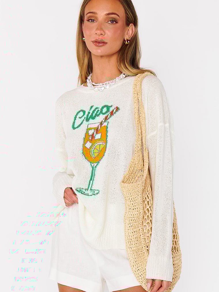 

Свитер Woodsy Show Me Your Mumu, цвет ciao cocktail graphics