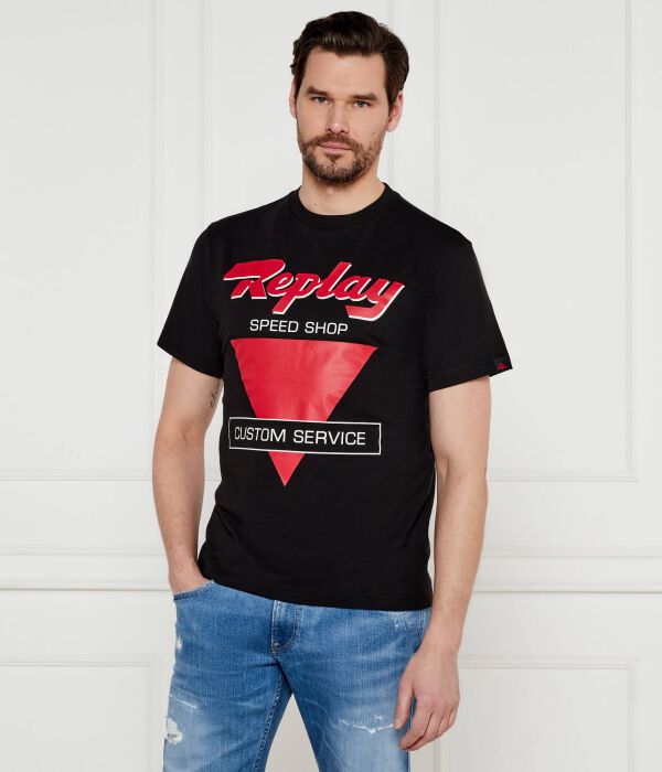 

Футболки Regular fit Replay, черный