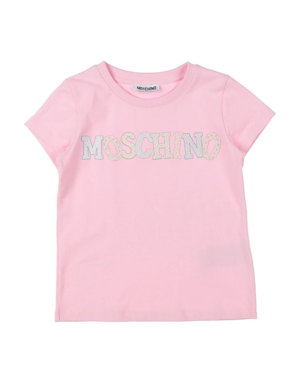 

Футболка Moschino Kid, розовый