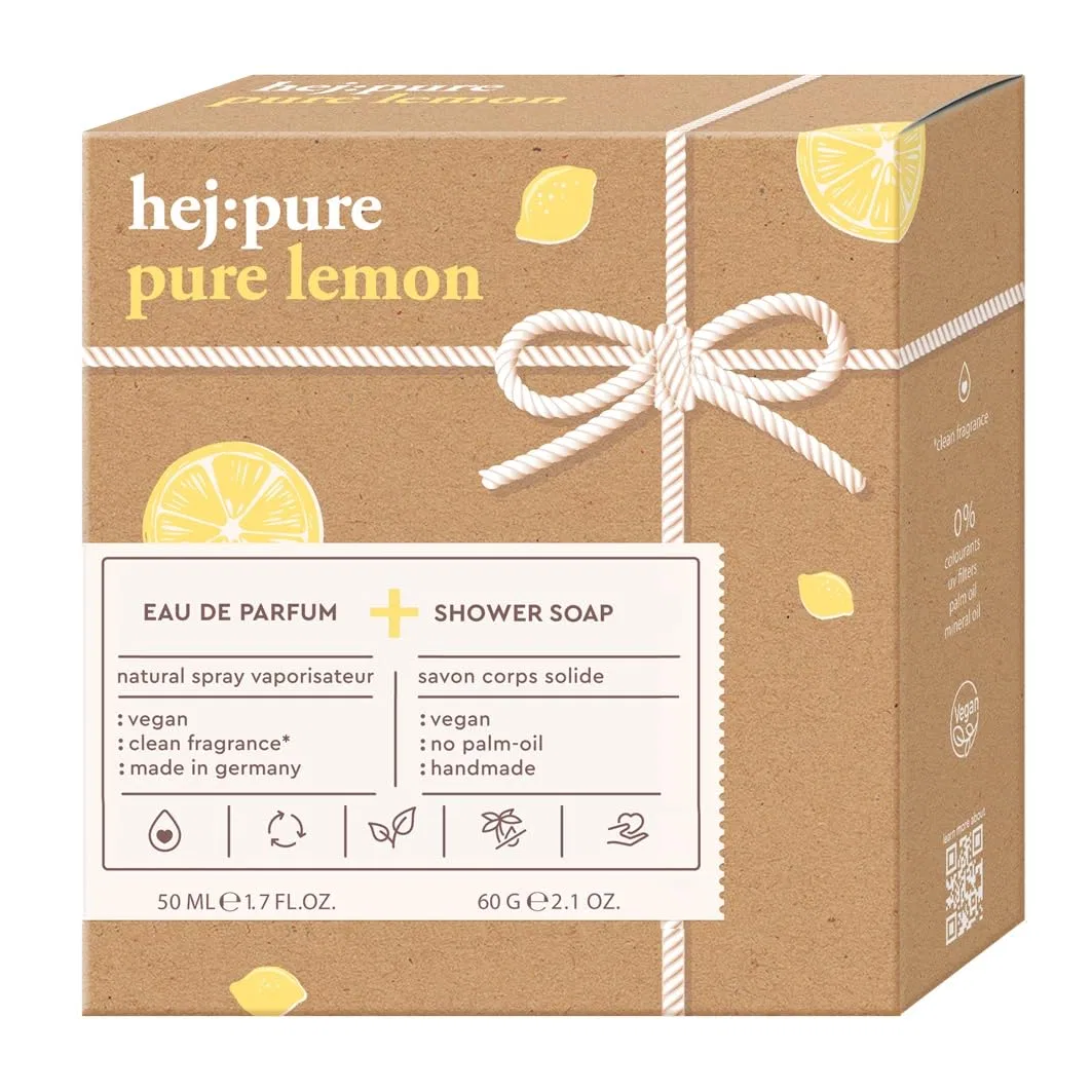 Набор для ухода с ароматом лимона «Pure Lemon» от hej:pure Hej:Pure — фото 2