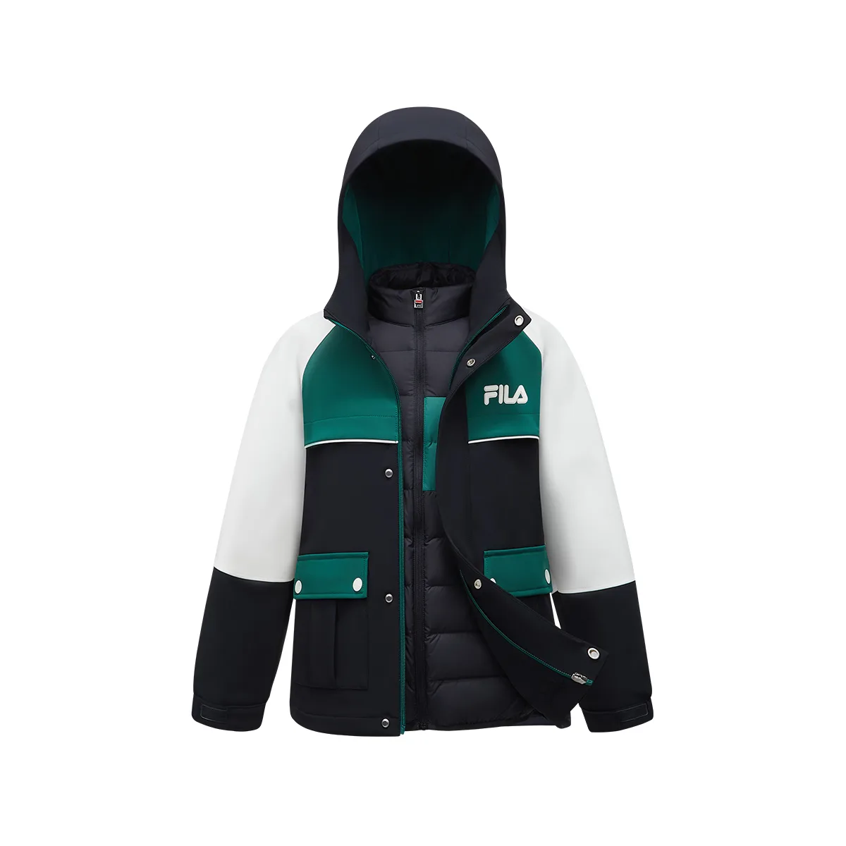 Детский комплект из пуховика FILA KIDS, Legend Blue