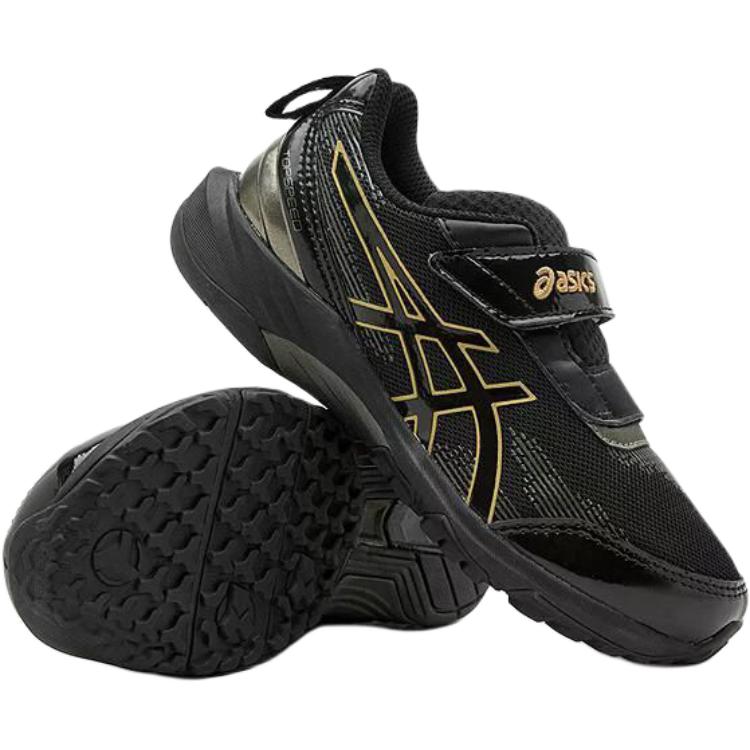 ASICS Низкие детские тренировочные кроссовки black gold — фото 3