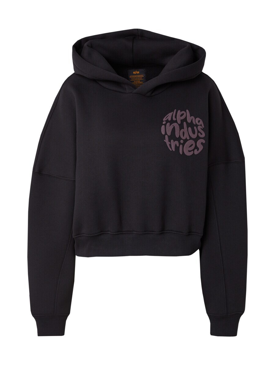 

Толстовка с капюшоном ALPHA INDUSTRIES Sweatshirt, черный