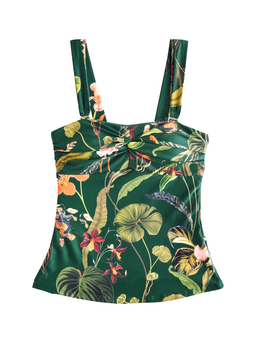 

Топ-танкини из бандо Next, цвет Green/Khaki/Dark green