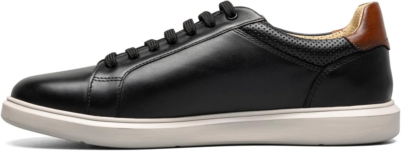 Мужские социальные кроссовки Florsheim на шнуровке, Black-cognac — фото 4