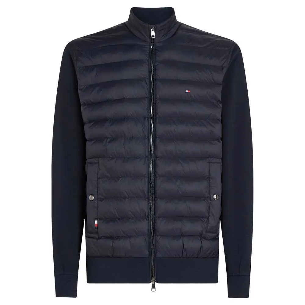 

Толстовка Tommy Hilfiger Mix Media Stand full zip, синий