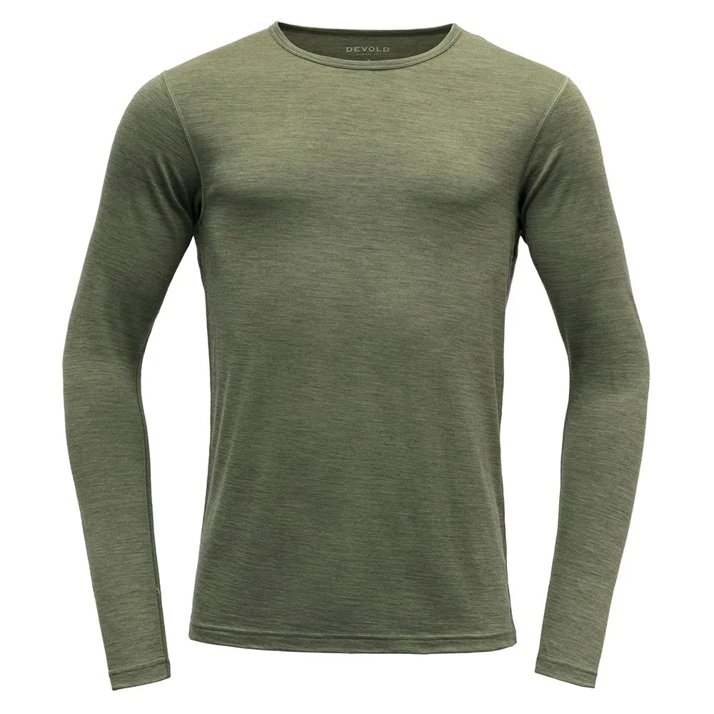

Лонгслив DEVOLD OF NORWAY Breeze Merino 150, зеленый