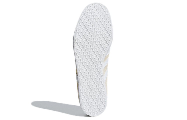Кроссовки Adidas Originals Gazelle Series Skateboarding Unisex, белый/светло-серый — фото 4
