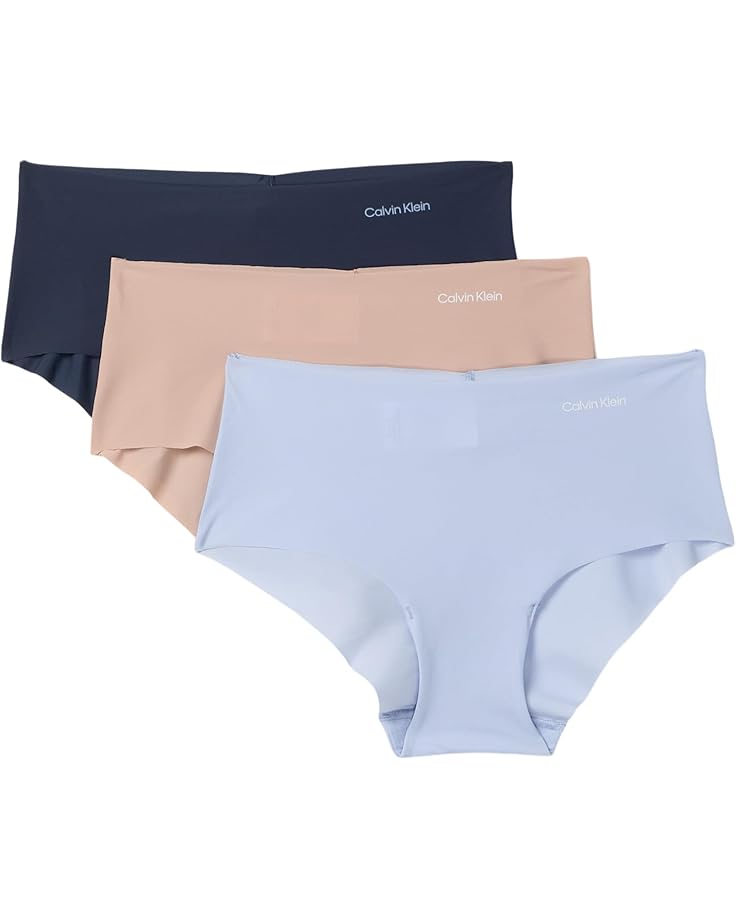 

Женское белье Calvin Klein Invisibles 3-pack Hipster Calvin Klein Underwear, Casual Blue/Speakeasy/Cedar