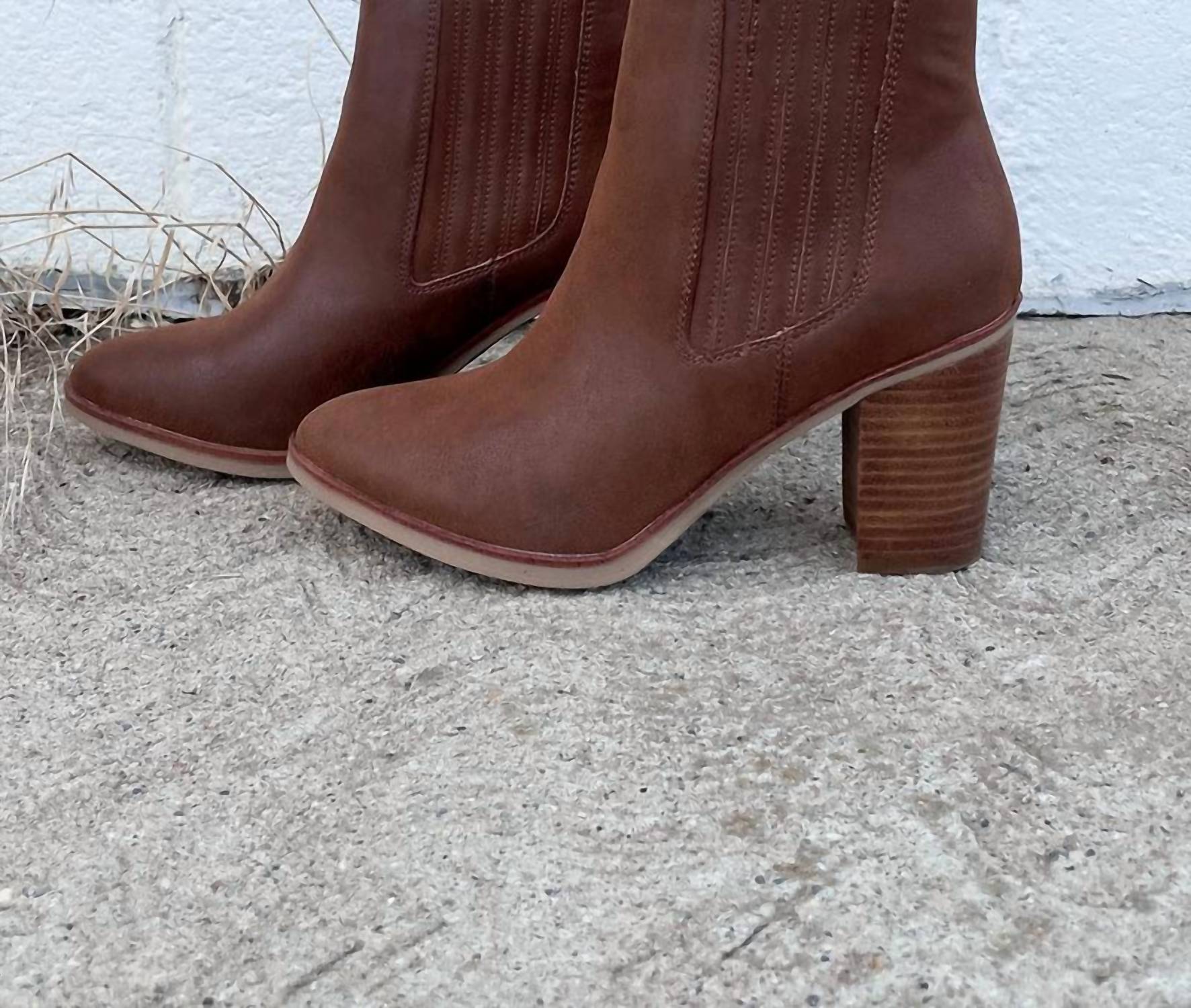 Женские ботинки Santos цвета коньяк Mia, Cognac