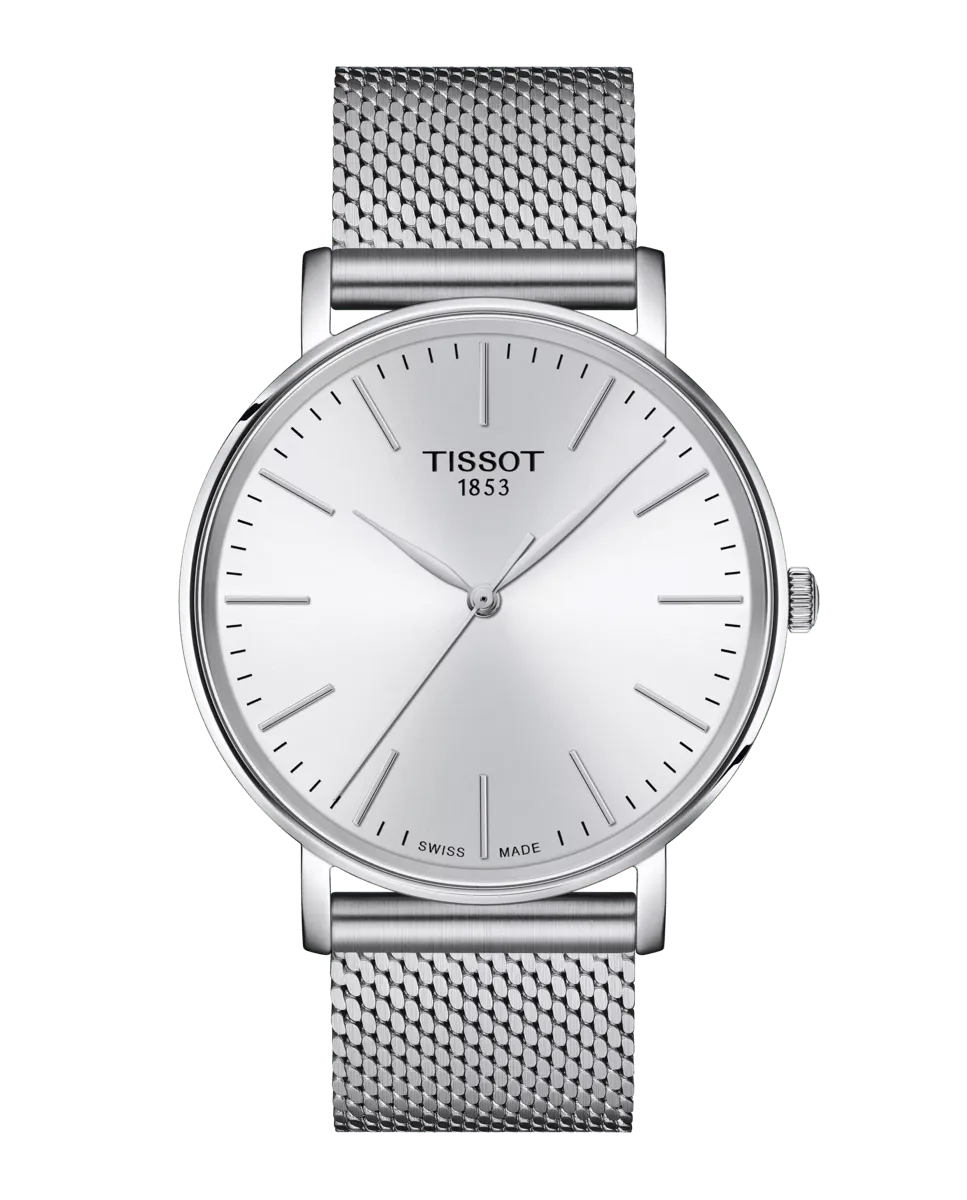 

Мужские часы коллекции Everytime в корпусе из стали Tissot, серебряный