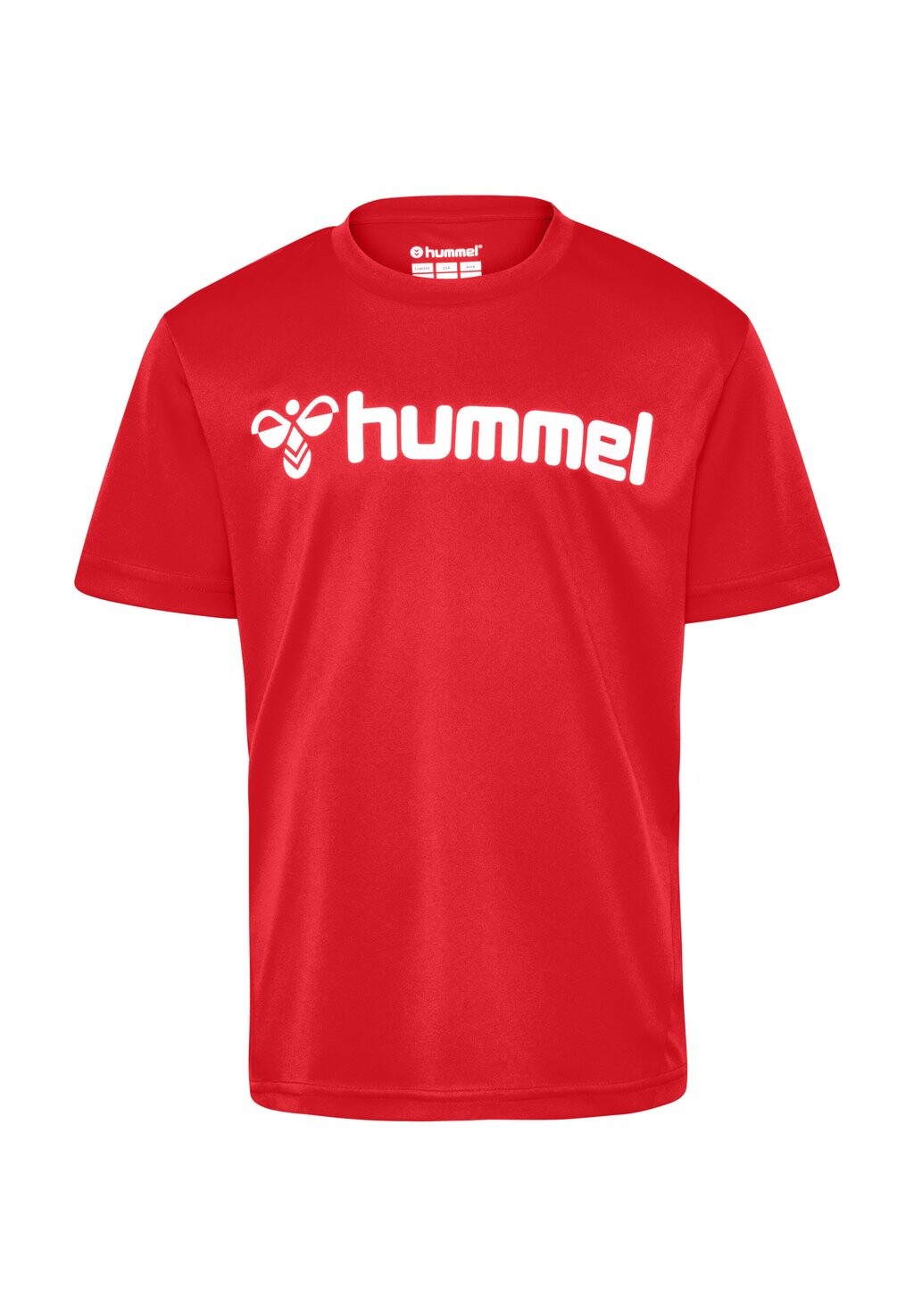 

Принт на футболке Hummel, красный
