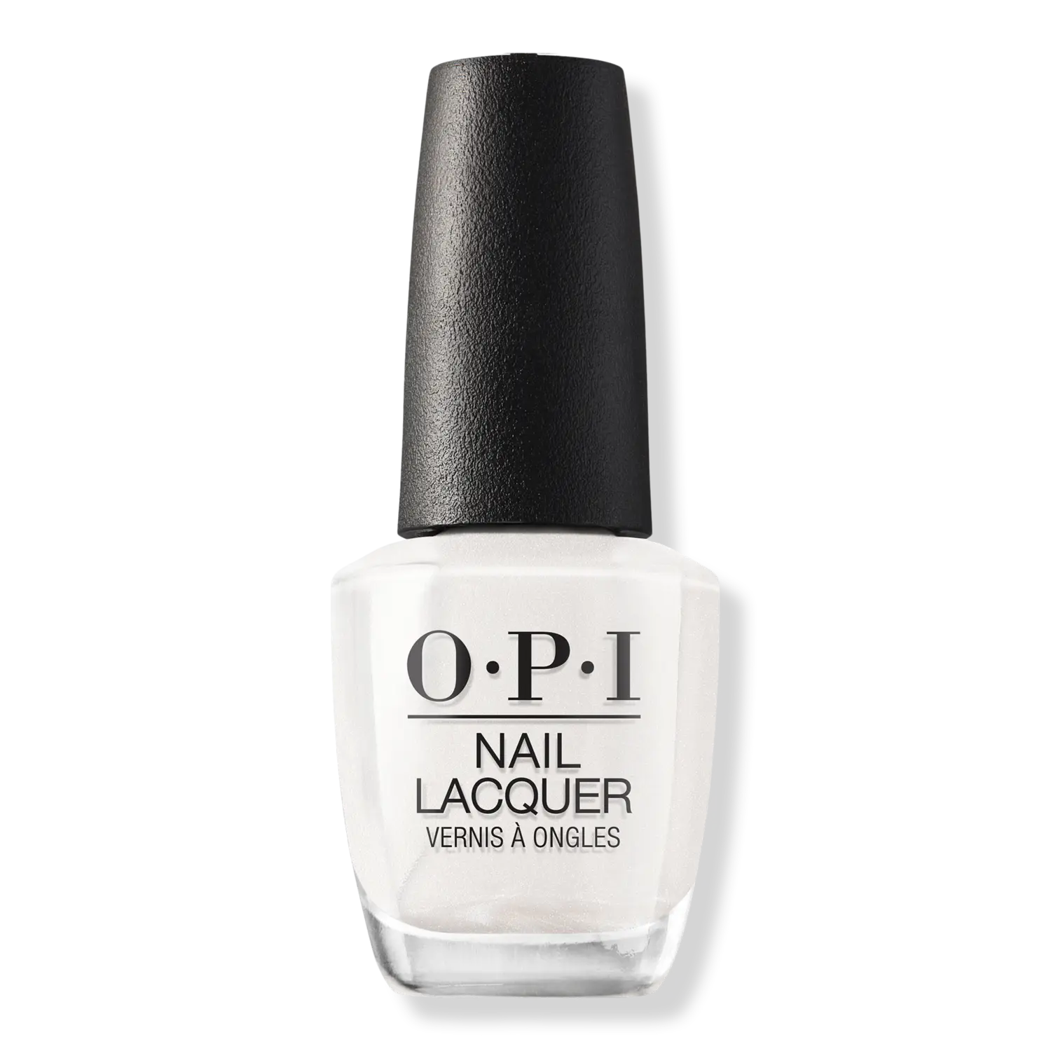 

Лак для ногтей, черный/белый/серый OPI, Kyoto Pearl (Shimmery white)