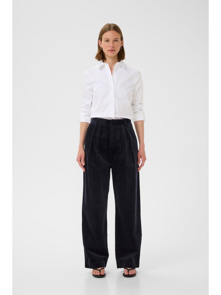 

InWear Повседневные брюки ToriIW прямого кроя, темно-синие