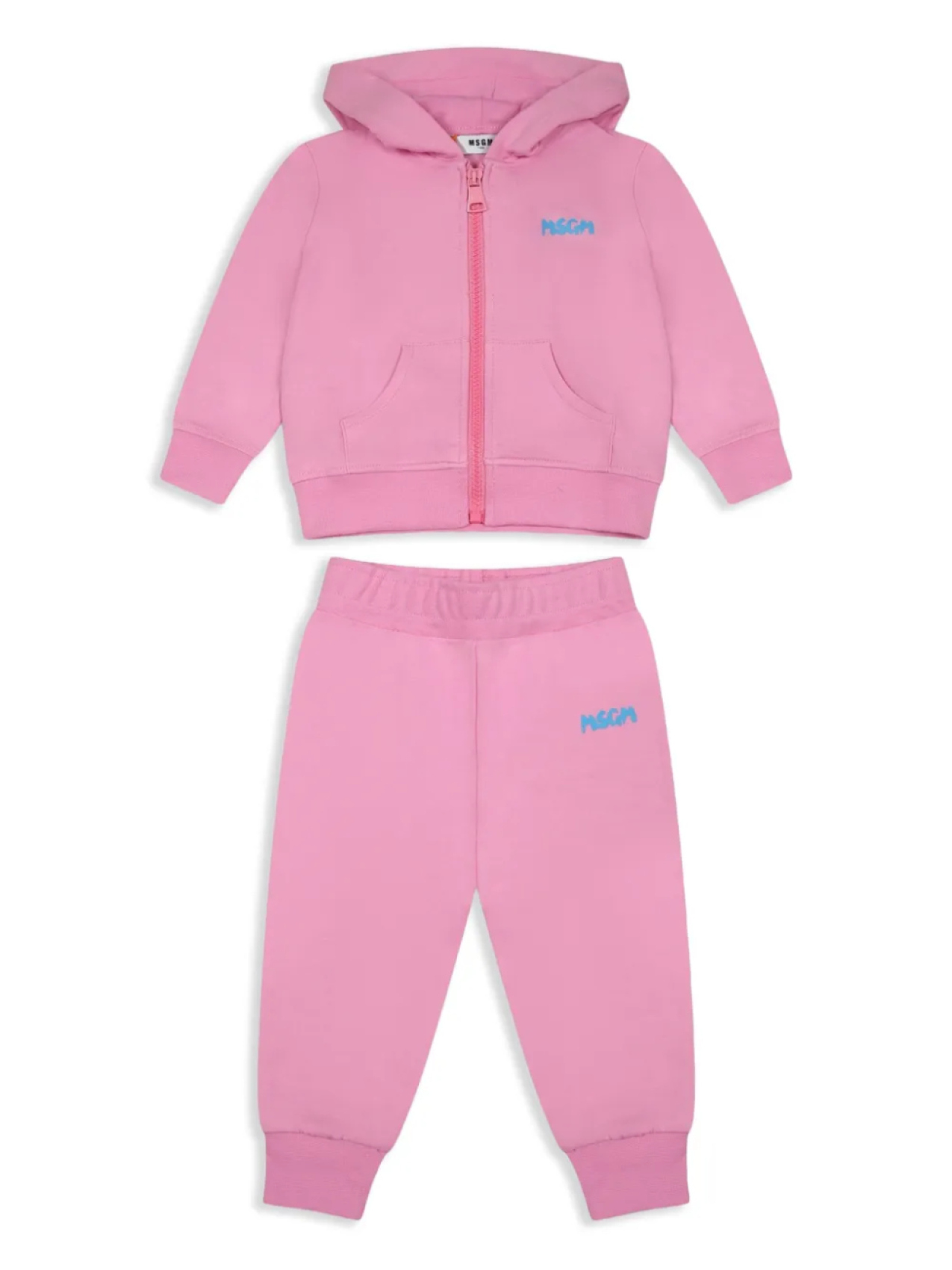 

Детский спортивный костюм с логотипом MSGM MSGM Kids, розовый