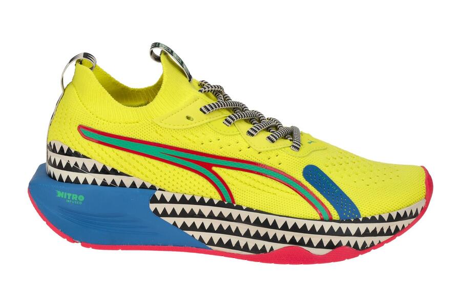 Кроссовки Puma PWR XX NITRO LUXE LEMLEM, жёлтые, женские, спортивные, 379040 — фото 2
