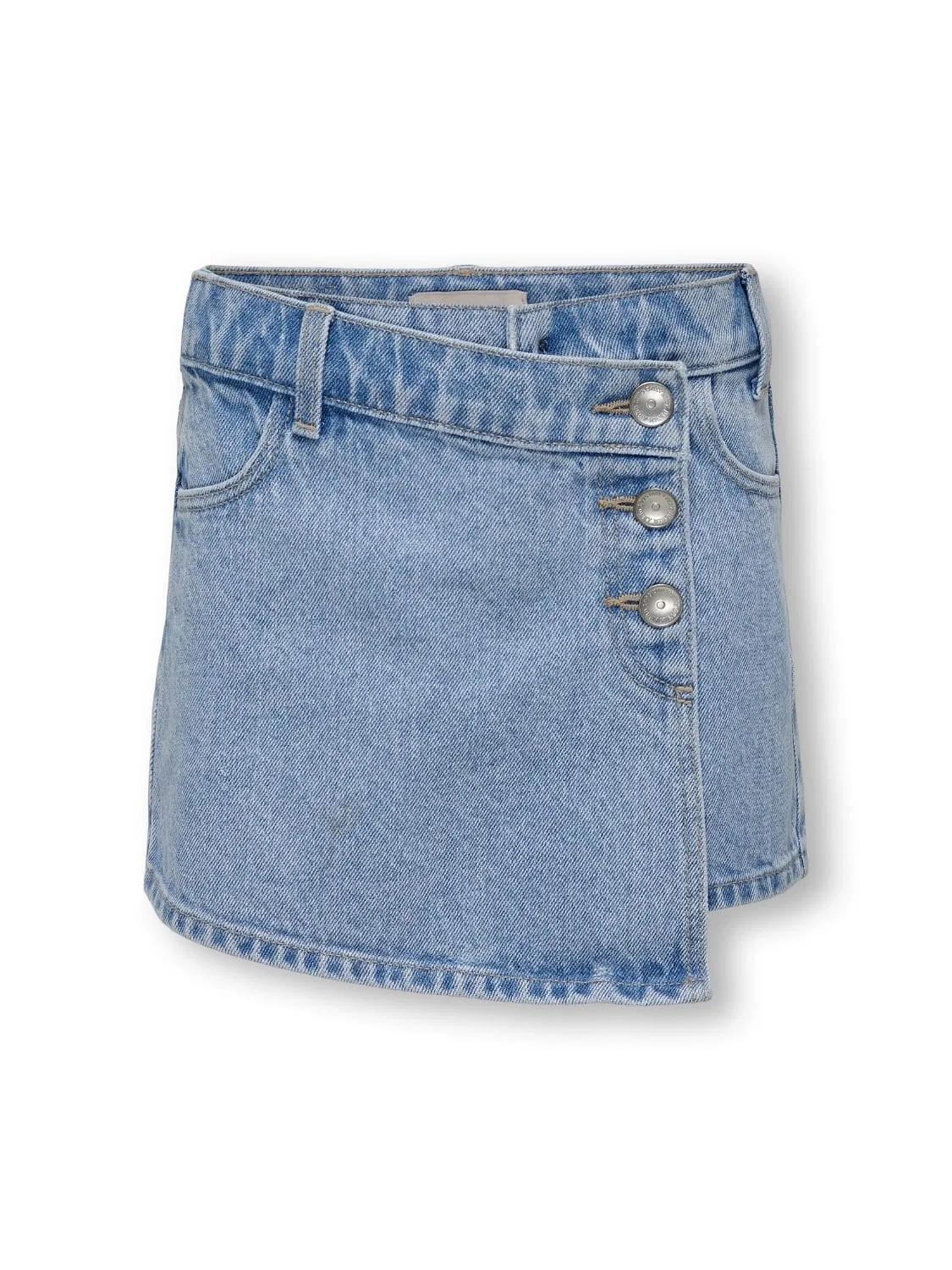 Шорты-юбка джинсовые Kids Only, light blue denim
