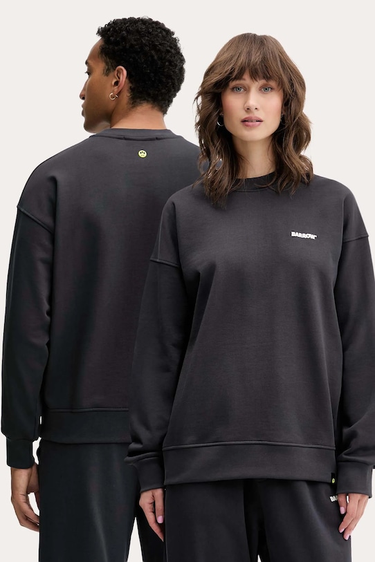 

Хлопковая толстовка Barrow, черный