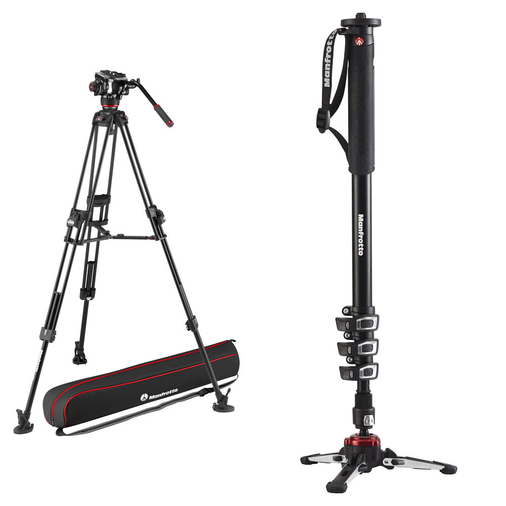 

Комплект из видеоголовы Manfrotto 504X и алюминиевого штатива 645 с моноподом XPRO