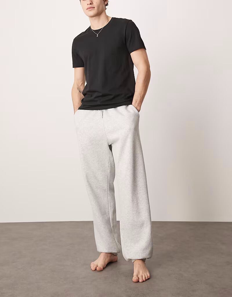 Комплект из 3 футболок Calvin Klein для дома в белом/черном/сером цветах — фото 2