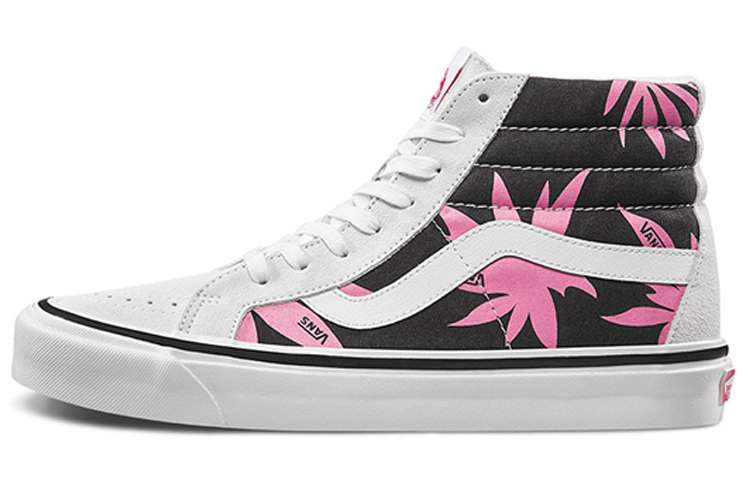 

Кроссовки Vans SK8 Hi 38 DX Summer Leaf, Серый, Кроссовки Vans SK8 Hi 38 DX Summer Leaf