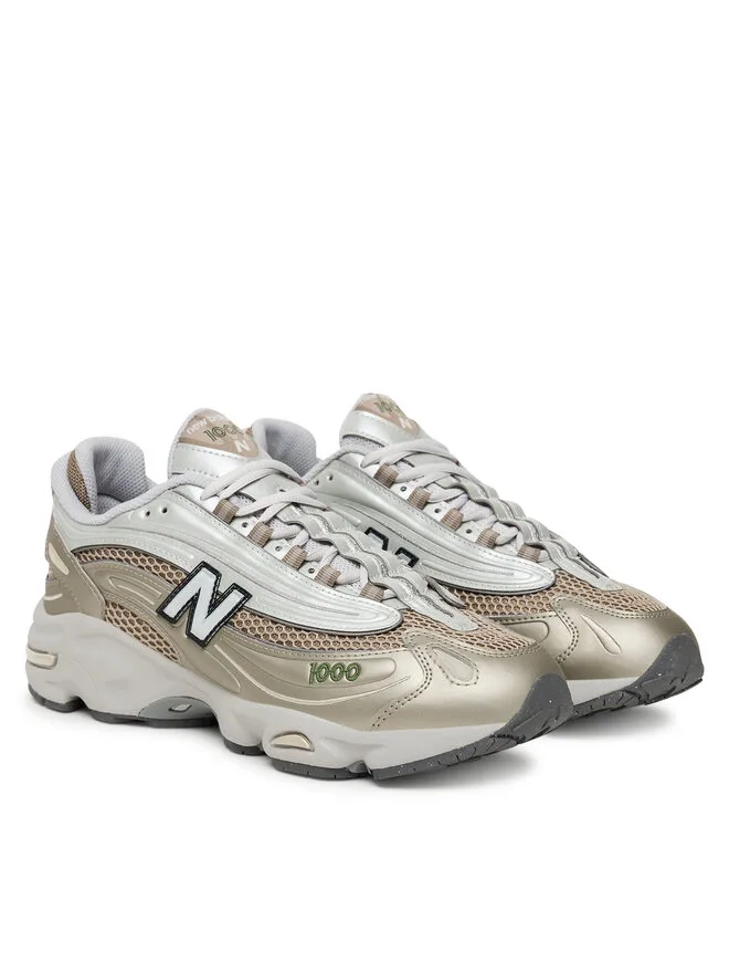 New Balance Кроссовки M1000N M золотистые — фото 2