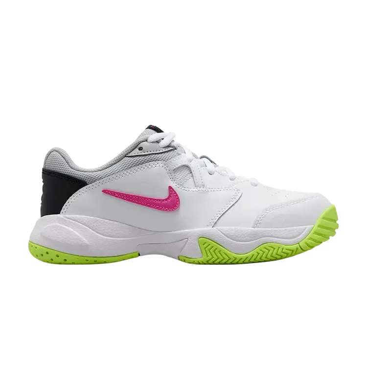 Кроссовки Nike Court Lite 2 GS 'White Hot Lime'