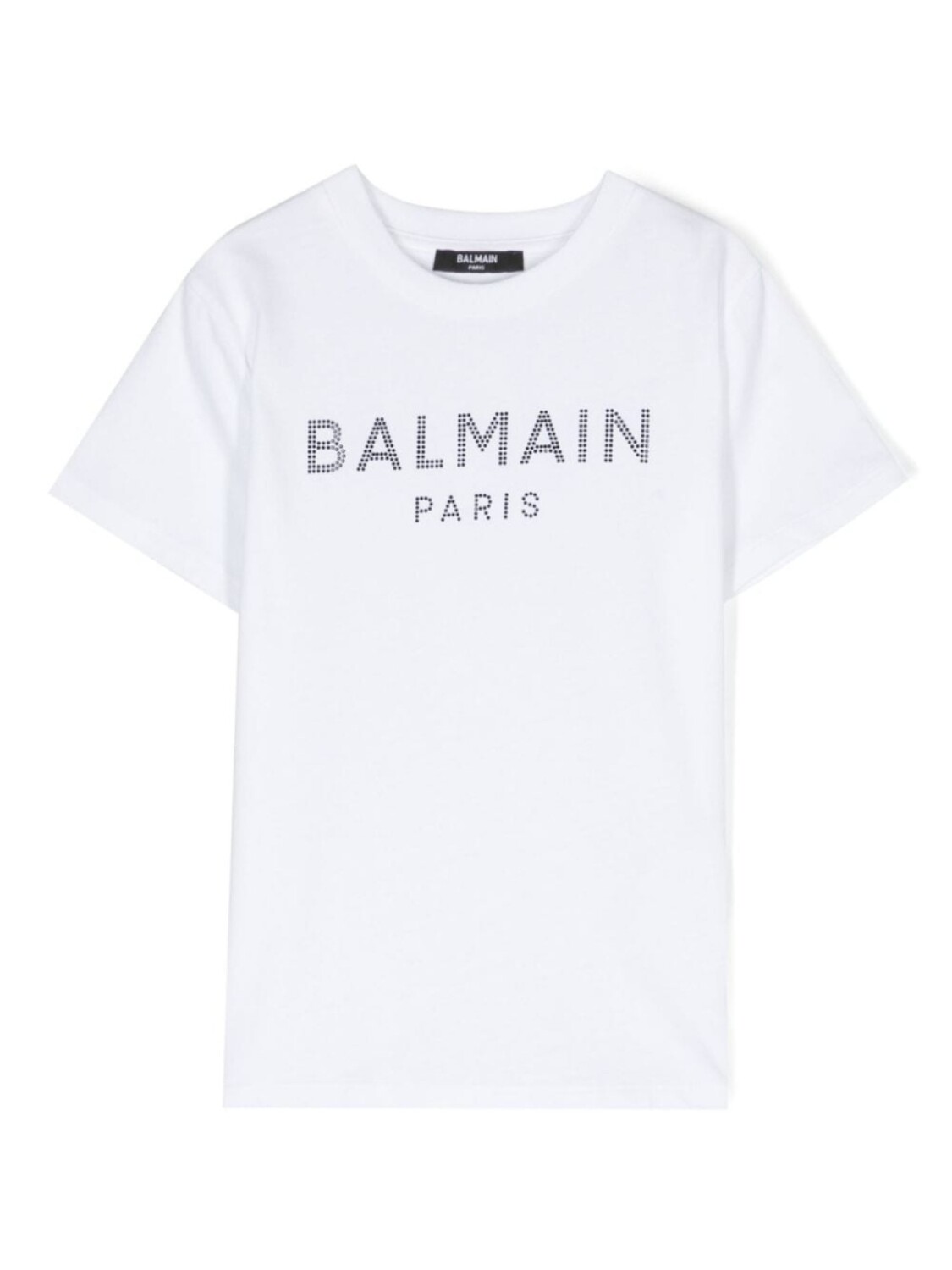

Balmain Kids футболка с логотипом, белый
