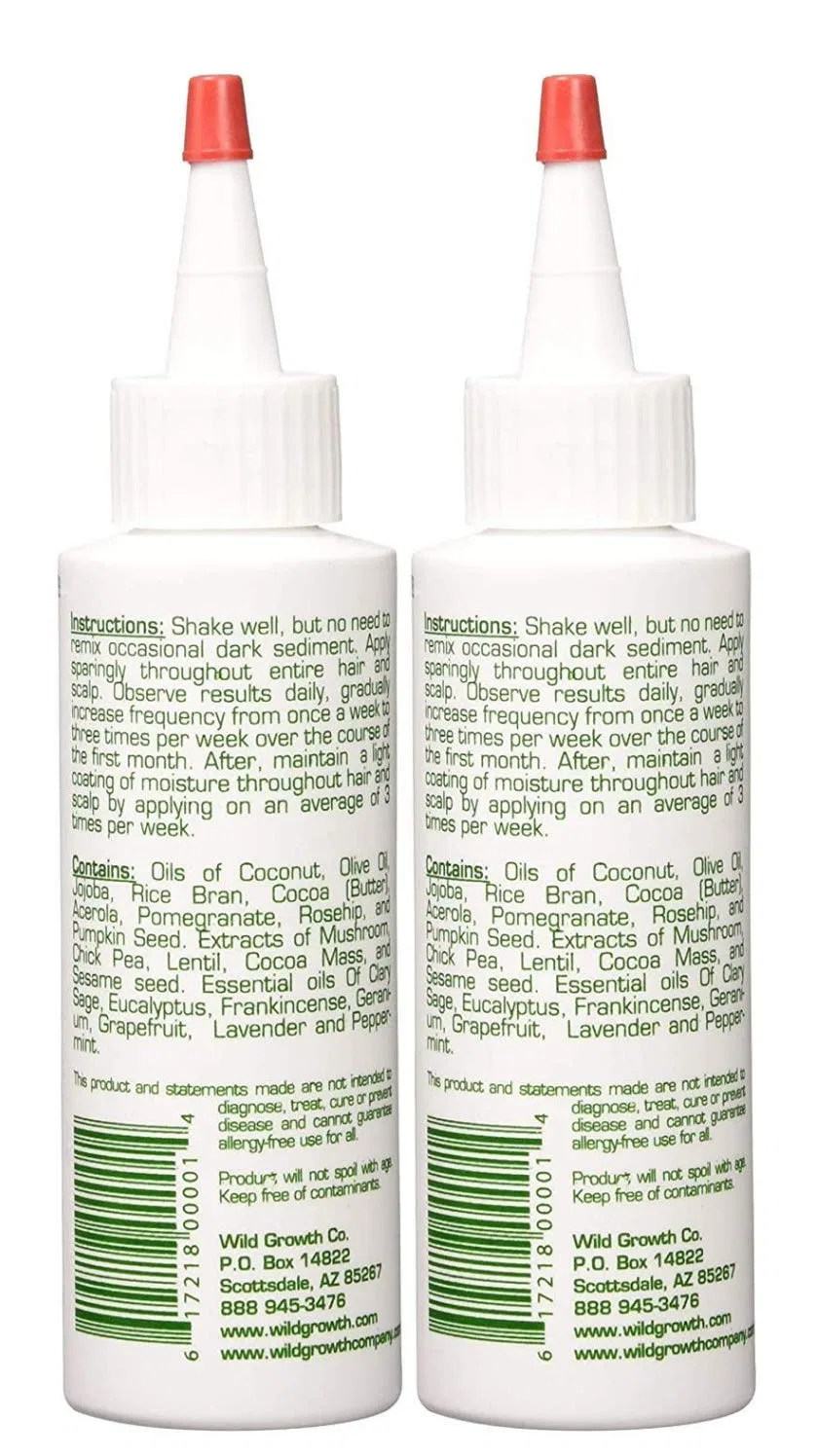 Масло для роста волос Wild Growth Hair Oil, 118 мл (2 шт.) Wild Growth — фото 2