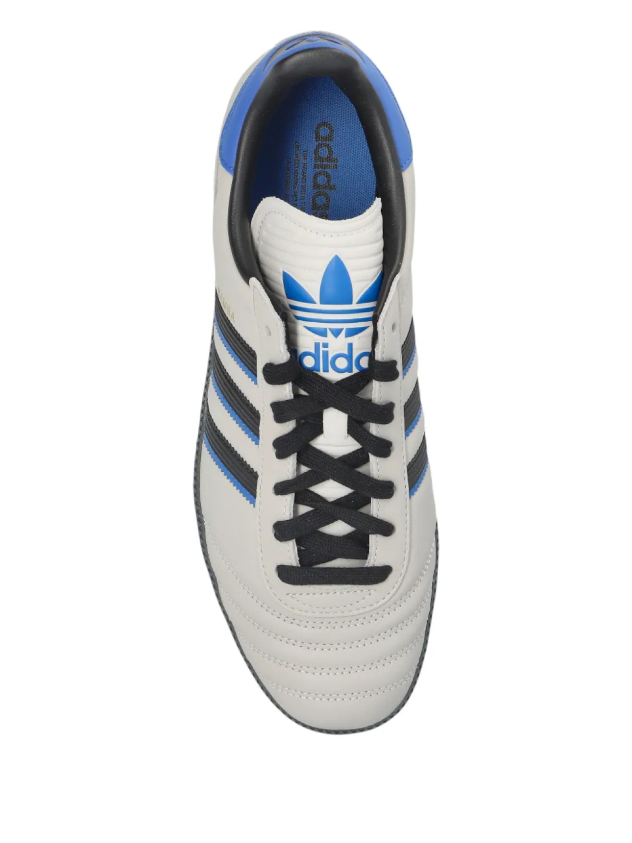 Кроссовки Adidas Samba с тремя полосками, серый — фото 4