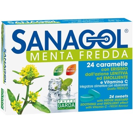 

Фито Гарда Санагол Холодная мята, 24 конфеты Sanagol