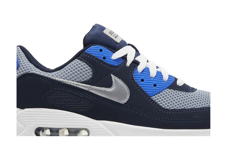 Кроссовки Nike Air Max 90 SE 'Navy Ashen Slate', синий — фото 3