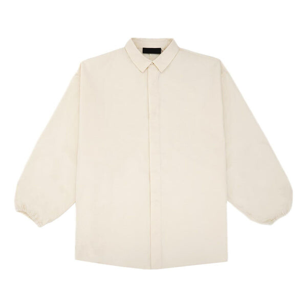 

Рубашка fw23 button down shirt 'cloud dancer' Fear Of God Essentials, коричневый