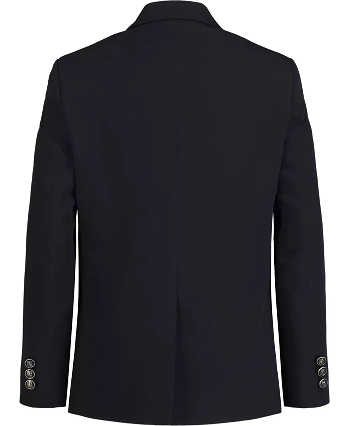 Блейзер Alexander Modern-Fit с двусторонним растяжением для старших мальчиков Tommy Hilfiger, синий — фото 3