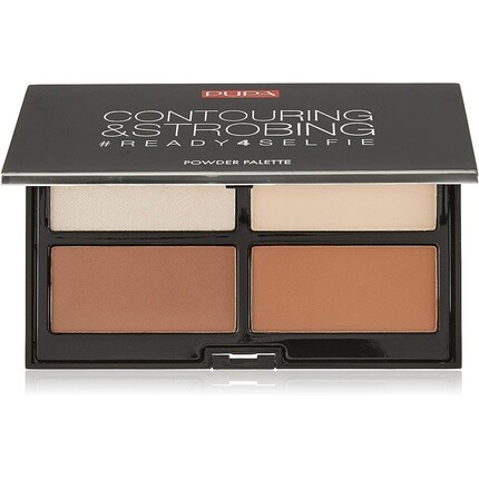 

Pupa Milano Ready 4 Selfie Contouring and Strobing Powder Palette 001 Light Skin 0,61 унции