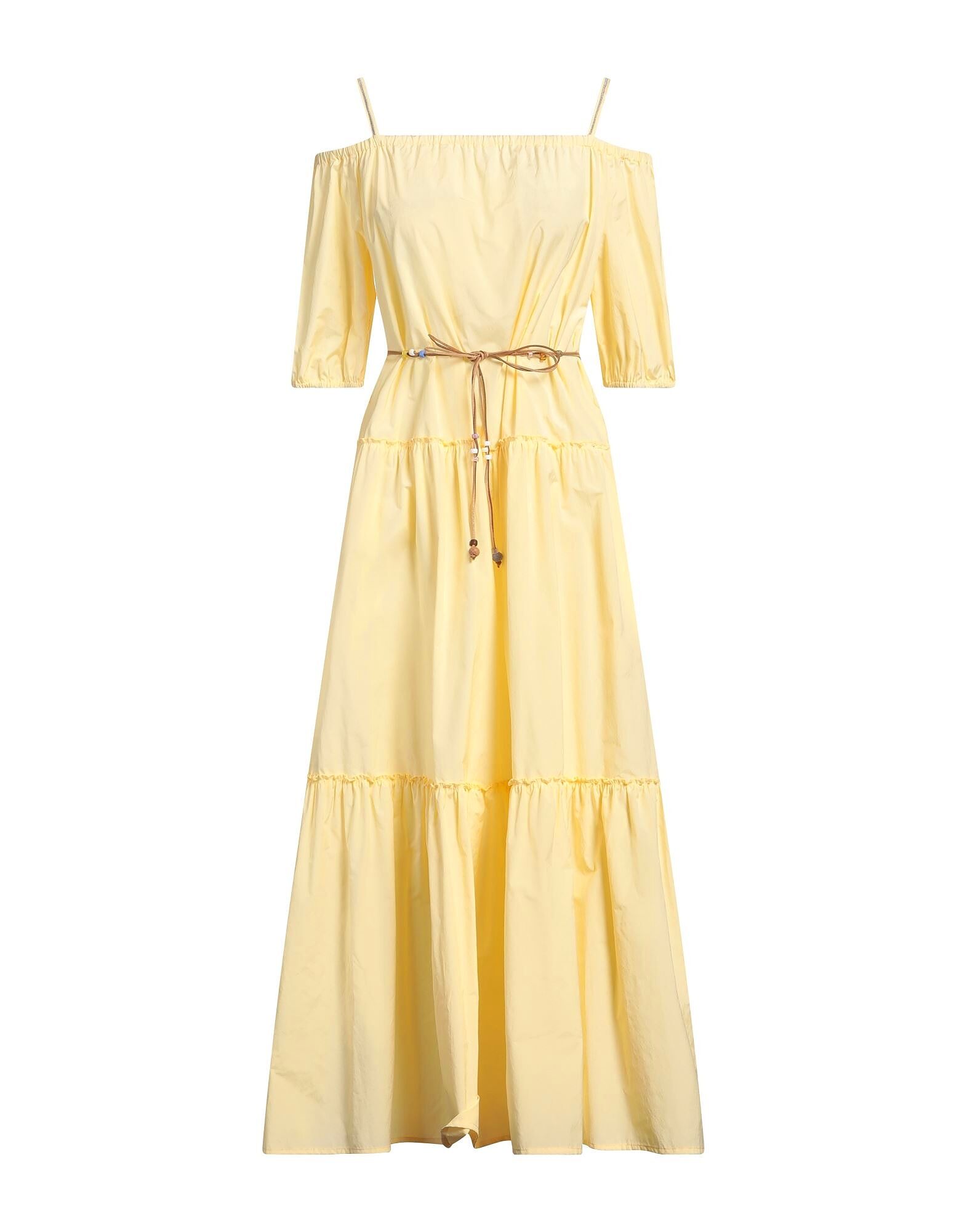 

Макси платье Peserico, пастельно-желтый